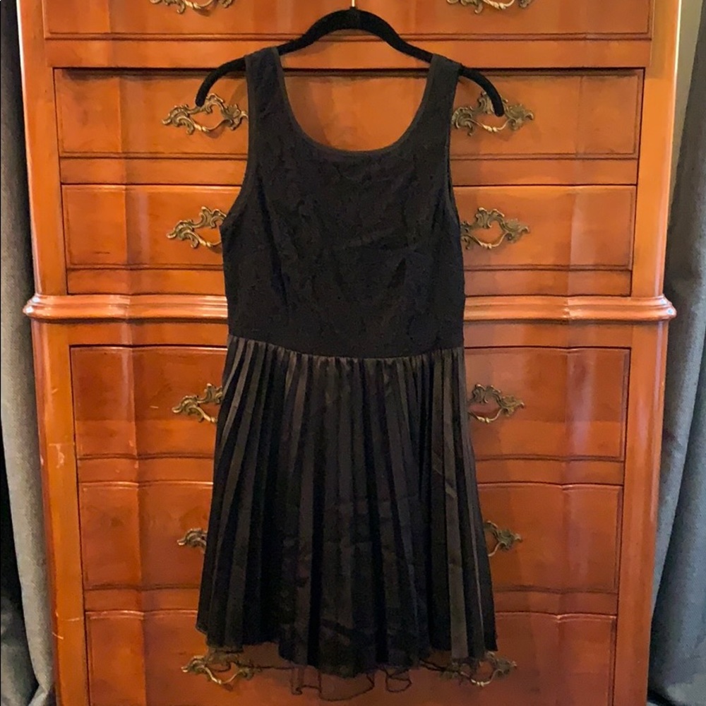 Black, Midi Dress